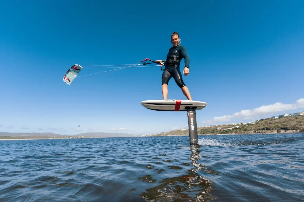 Foilija merel sõitmas